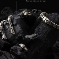 Buddha to Buddha Silber Ringe | Black Rhodium Schmuck-Ring Julius Schwarz Rhodium Silber
