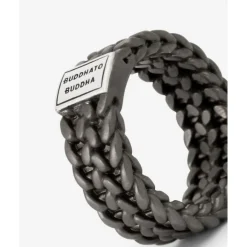 Buddha to Buddha Silber Ringe | Black Rhodium Schmuck-Ring Julius Schwarz Rhodium Silber