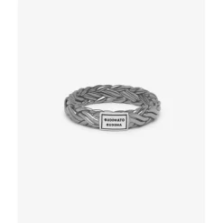 Buddha to Buddha Silber Ringe | Black Rhodium Schmuck-Ring Katja XS Schwarz Rhodium Shine Silber