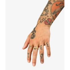 Buddha to Buddha Premium Vergoldete Ringe | Premium Gold Plated Jewelry-Ring Katja XS Vergoldet