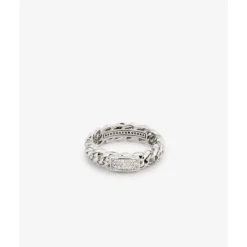 Buddha to Buddha Gold Ringe | Goldschmuck-Ring Nathalie Diamant Weißgold 14kt