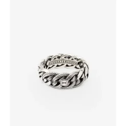 Buddha to Buddha Silber Ringe | Silberschmuck-Ring Nathalie Small Textur Nathalie Silber