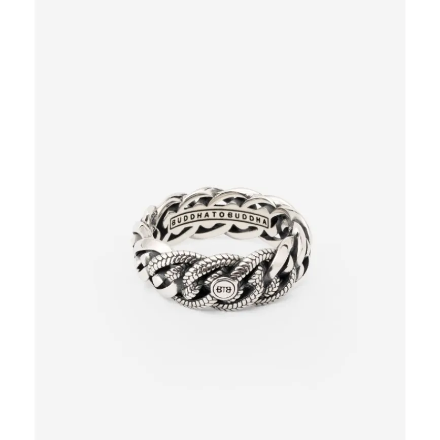 Buddha to Buddha Silber Ringe | Silberschmuck-Ring Nathalie Small Textur Nathalie Silber