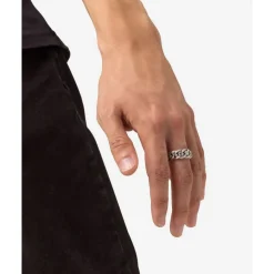 Buddha to Buddha Silber Ringe | Silberschmuck-Ring Nathalie Small Textur Nathalie Silber
