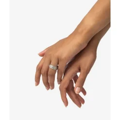 Buddha to Buddha Silber Ringe | Silberschmuck-Ring Nurul/Ellen Mix Silber