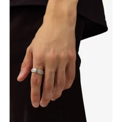 Buddha to Buddha Silber Ringe | Silberschmuck-Ring Nurul/Ellen Mix Silber