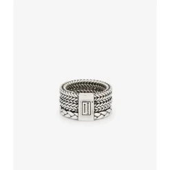 Buddha to Buddha Silber Ringe | Silberschmuck-Ring Triple Mini