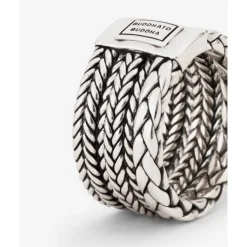 Buddha to Buddha Silber Ringe | Silberschmuck-Ring Triple Mini