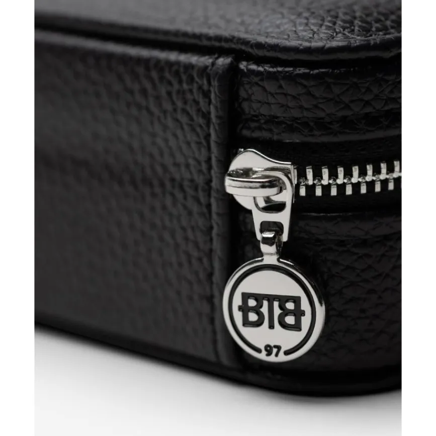 Buddha to Buddha Accessoires | Lederschmuck-Schmuckreisetasche Schwarz Klein