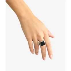 Buddha to Buddha Gravierbarer Ringe | Engrave-Siegelring Tangguh Onyx