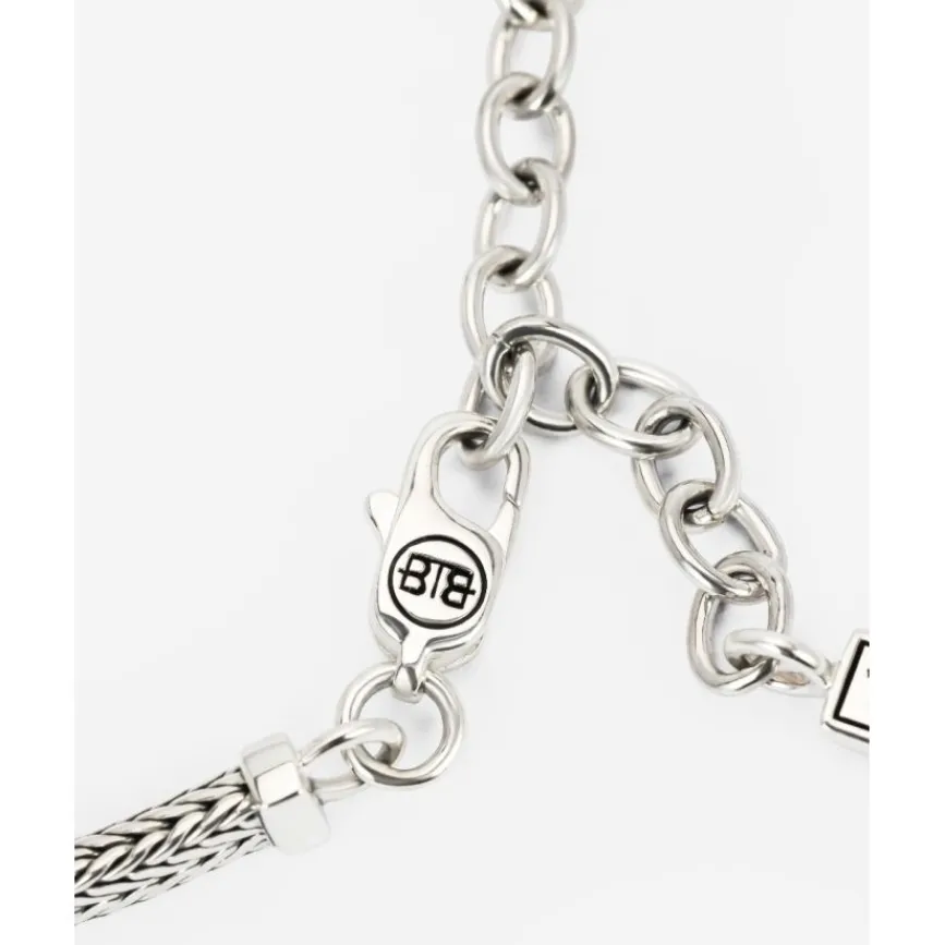 Buddha to Buddha Silber Armbänder | Silberschmuck-Stacking Armband Ellen Silber