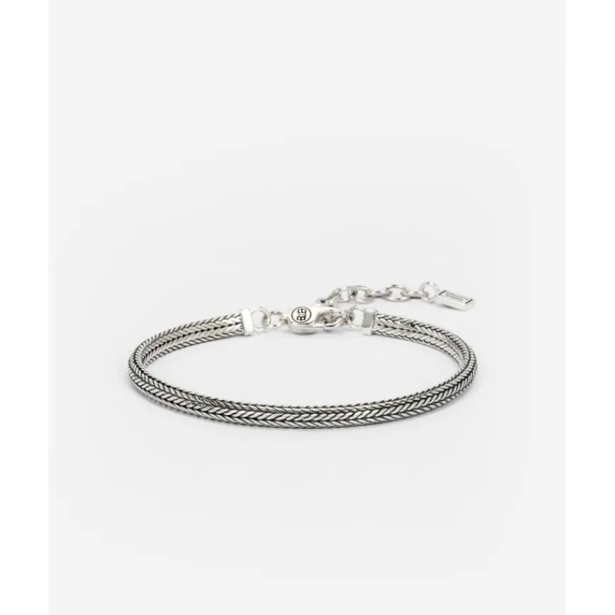 Buddha to Buddha Silber Armbänder | Silberschmuck-Stacking Armband Ellen Silber
