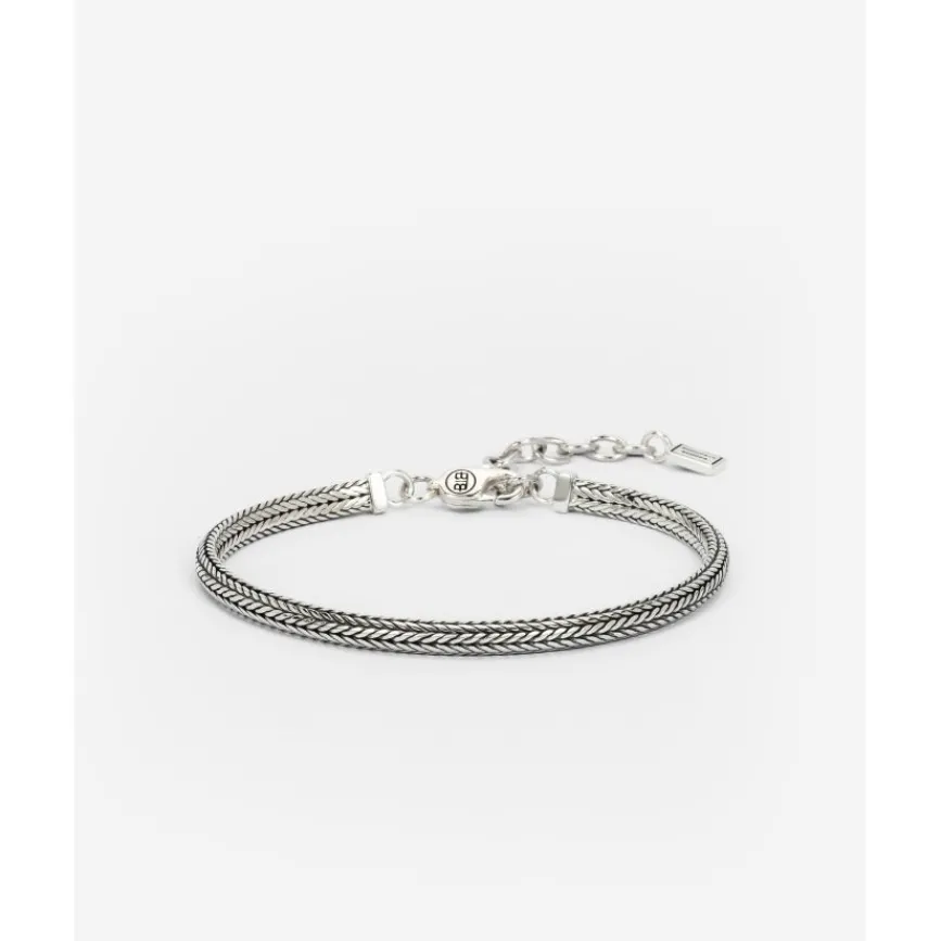 Buddha to Buddha Silber Armbänder | Silberschmuck-Stacking Armband Ellen Silber