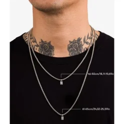 Buddha to Buddha Silberketten | Silberschmuck-Stacking Kette Venetian Silber 46-50 cm
