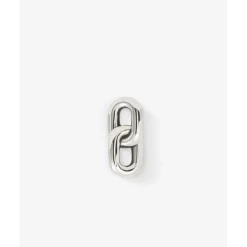 Buddha to Buddha Silber Ohrringe | Silberschmuck-Stacking Ohrstecker Double Link Silber Single Piece