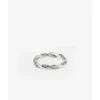 Buddha to Buddha Silber Ringe | Silberschmuck-Stacking Ring Katja Twist Silber