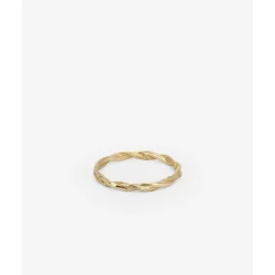 Buddha to Buddha Gold Ringe | Goldschmuck-Stacking Ring Katja Twist Gold 14kt