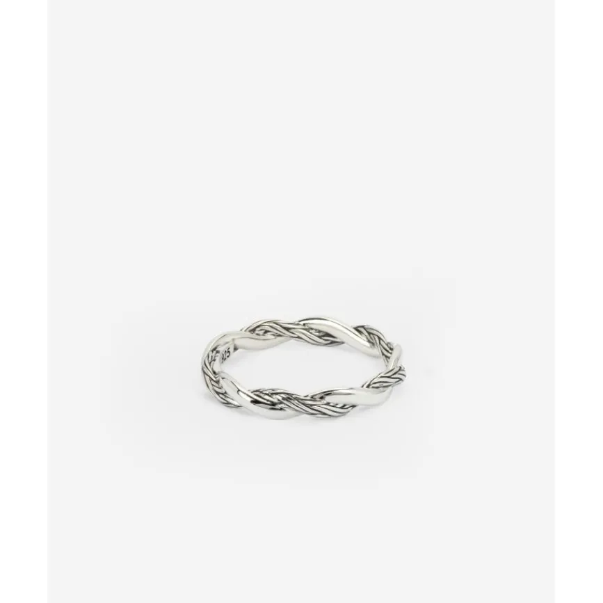 Buddha to Buddha Silber Ringe | Silberschmuck-Stacking Ring Katja Twist Silber