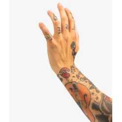 Buddha to Buddha Gold Ringe | Goldschmuck-Stacking Ring Nathalie Gold 14kt