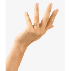 Buddha to Buddha Gold Ringe | Goldschmuck-Stacking Ring Nathalie Gold 14kt