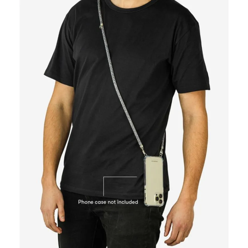 Buddha to Buddha Accessoires | Accessoires-Telefonkabel Silber Grau