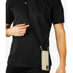 Buddha to Buddha Accessoires | Accessoires-Telefonkabel Silber Schwarz